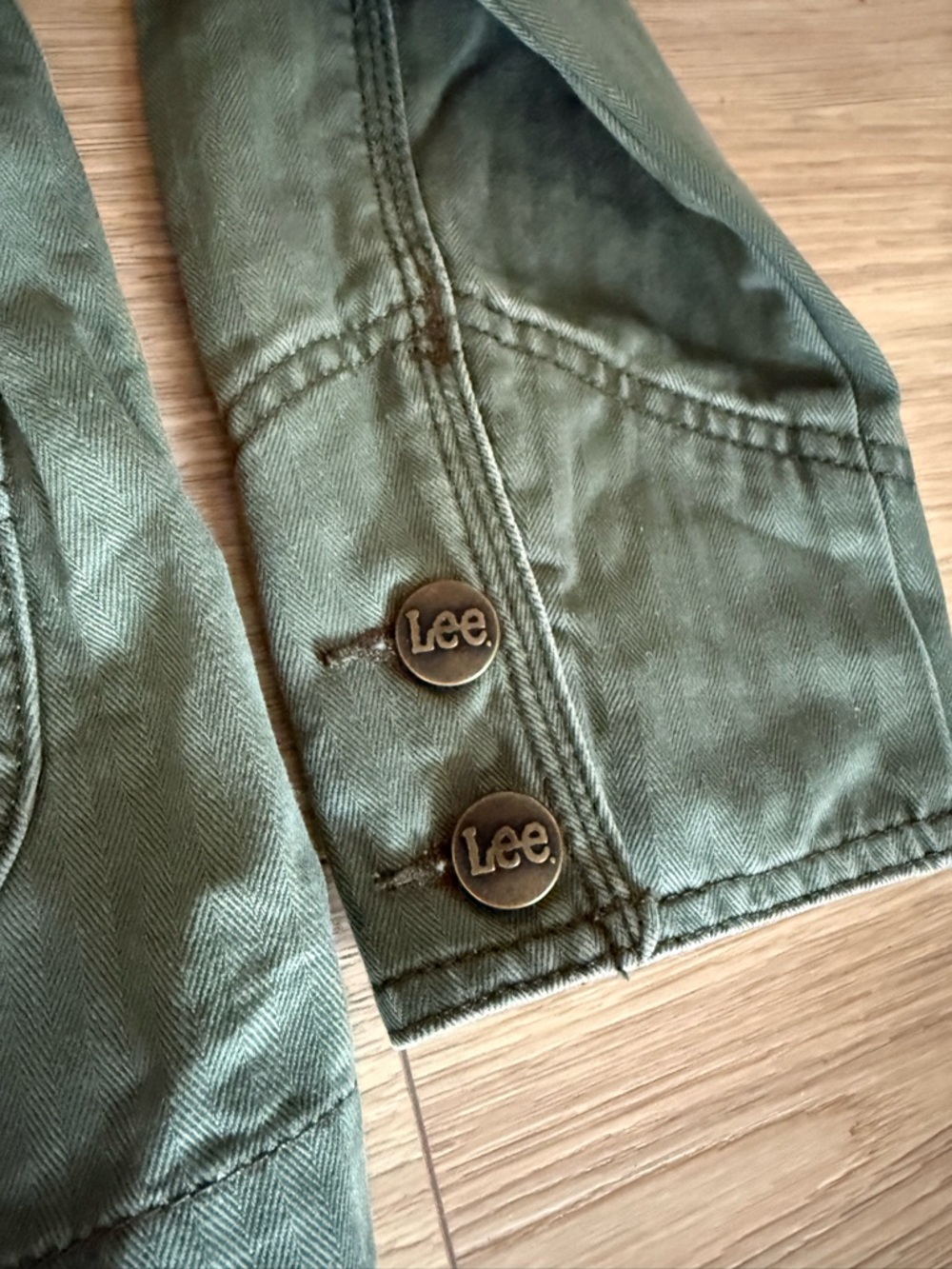 Lee Olive Green Utility Jacket - Picture 3 of 6
